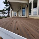 Wide composite deck board project